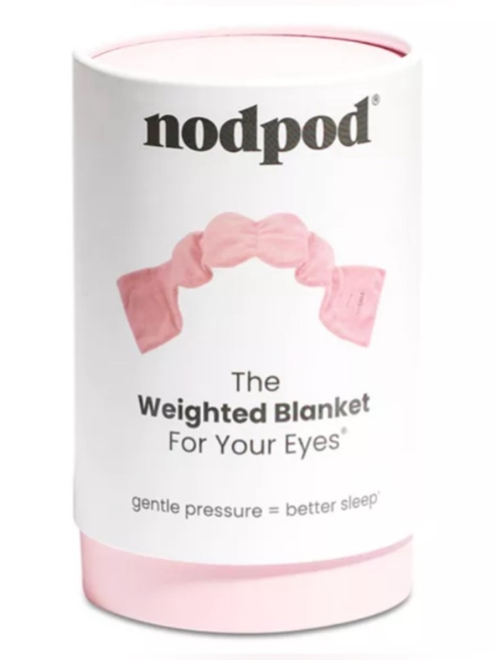 Nodpod Gentle Pressure Sleep Mask Blush Pink NWT